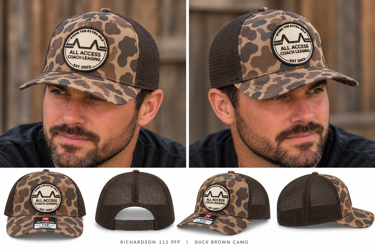 Duck Camo Patch Hat